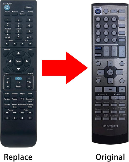 RC-705S Replace Remote Control fit for Integra DSR-4.8