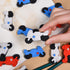 18Pcs Motorcycle Erasers for Kids, 3D Mini Motorbike Vehicle Puzzle Take Apart for Party Favors and Classroom Rewards