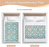 siphylline 52" 34" Snowmen Christmas Truck Extra Large Resuable Potty Training Pee Pad Soft Absorbent Baby Diaper