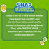 8 (8.6"), 4, 5, 6, 7, 8, 9, 10 Skillmatics Craft Activity - Snap Bandz, Animals, DIY Jewelry Art & Craft Activity