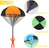 10 Pack Parachute Toy - Tangle Free Throwing Toy Parachute, Outdoor Flying Toys for Kids, Gifts (5 Colors)