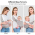 6-40 lbs, Baby Sling Carrier Newborn to Toddler, Upgraded Adjustable One-Shoulder Lightweight Portable Carrier