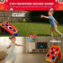 2-in-1 5-Second Setup Swooc Games - Backyard Arcade | Bean Bag Toss Game for Kids w/Carry Bag | & Storage | Outside