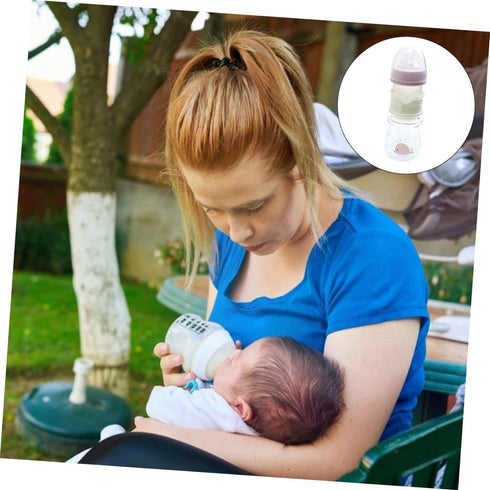 Versatile Wide Mouth Milk Powder Bottle for Home and Travel Feeding