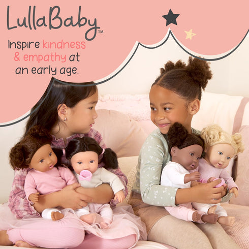 3 14-inch 2 Set LullaBaby Play Gym Hanging Toys Baby Doll Accessories Pretend Play Kids Ages & Up Doll Playmat