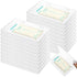 Sibosen 18 Pcs Clear Flat Breast Milk Freezer Storage Organizer Space Saving Breastmilk