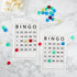 Juvale 180 Sheets Reusable Paper Bingo Cards Bulk - Disposable Number Game Set for Large Groups