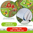 552-F Oriate Kids Toy Dream Mat Happy Farm Activity Playmat, Parent-Child Interaction Game Rug, Ideal Children's
