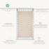 (28"x52", Makemake Organics GOTS Certified Organic Cotton Fitted Crib Sheet Soft Breathable Taupe)