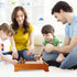 GSE Games & Sports Expert Wooden 7-in-1 Board Game Set - Chess, Checkers, Backgammon, and More