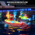 2 Pack 6-12, 3 40 SYMA RC Boats for Kids Remote Control Kayaks with Magnetic Dolphin Nose & Balls, Up to Min Playtime