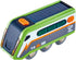 Hape Solar Powered Train | Multi-Colored Train Engine Toy, Railway Track Accessory, Solar Panel Powers Lights, Includes