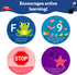 Skillmatics Flash Cards for Toddlers, Jump & Learn Letters, Numbers, Shapes & Colors for Ages 2-5