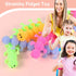 12 Pack Stretchy Fidget Toy, Colorful Sensory Strings for Kids and Adults Stress Relief Gift