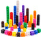 Number Block Set of 100, Educational Math Cubes for Kids Ages 4-8, Counting Blocks for Math Learning