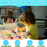 HONGID Dinosaur Toys, Magnetic Color and Number Maze Montessori Toys for 2-5 Year Olds, Educational Sensory Toys