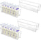 Vtopmart Breastmilk Storage Container 4PCS Set, Clear Freezer and Fridge Organizer Bins,