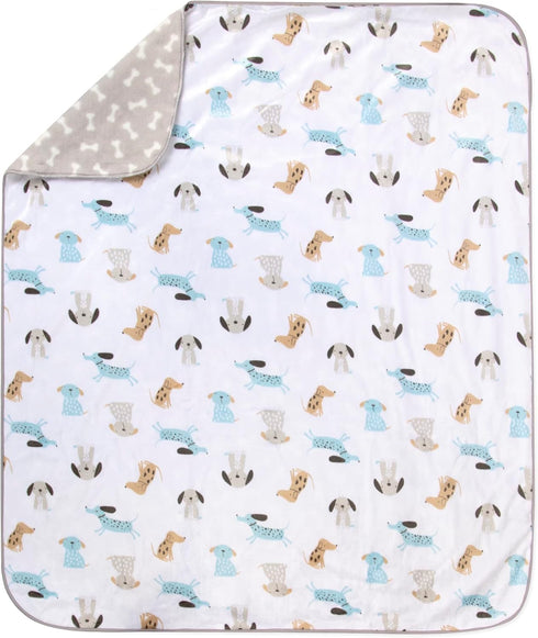 Sherpa Fleece Baby Blankets for Boys and Girls Colorful, Reversible Baby Blankets for Newborns, Infants, Toddlers