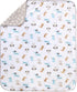 Sherpa Fleece Baby Blankets for Boys and Girls Colorful, Reversible Baby Blankets for Newborns, Infants, Toddlers
