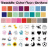TaiJshaNc Set Personalized Baby Blanket Girl Boy Custom Name Swaddle Newborns Hat Customized Gifts Toddler Infant