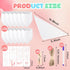 165 Set 36 36 80 12 1 NACHLYNN Pcs White Baby Bibs Baby Shower Games Including Blank Baby Bibs Stencils Clothespins