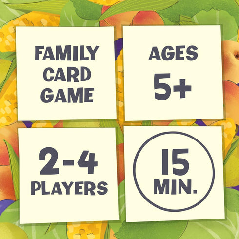 Melon Rind Clumsy Thief Junior Math Card Game, Fun for Kids Ages 5-7+, Award-Winning Family Game