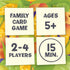 Melon Rind Clumsy Thief Junior Math Card Game, Fun for Kids Ages 5-7+, Award-Winning Family Game