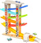 TOP BRIGHT Wooden Car Ramp Race Track Toy for Toddlers 1-4 Years,
