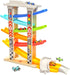 TOP BRIGHT Wooden Car Ramp Race Track Toy for Toddlers 1-4 Years,