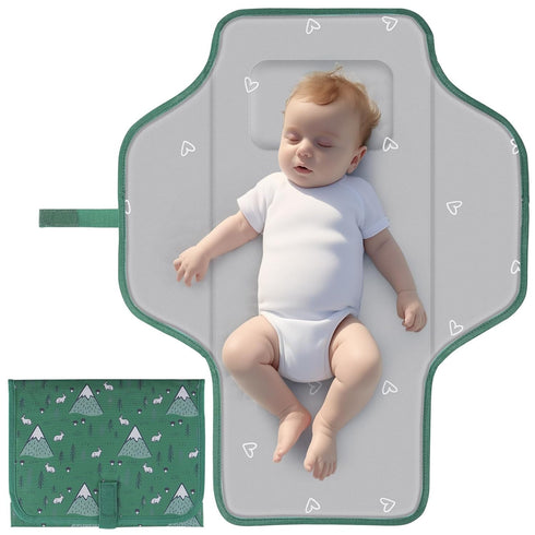 Portable Diaper Changing Pad, Waterproof Baby Changing Mat, Foldable Travel Baby Changing