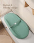 3216, Contoured Changing Pad with Soft & Washable Cover, Waterproof Lining Foam Baby Changing Table Pads for Dresser