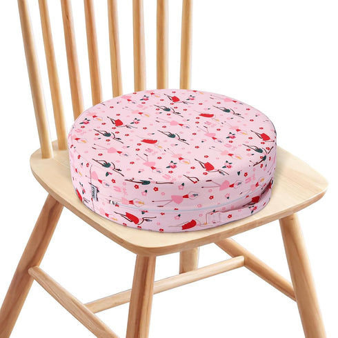 Zicac Portable Seat Cushion Washable with Non-Slip Bottom, Detachable Strong Support Cushion for Toddler Kids Baby