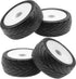 4Pack ShareGoo RC 85mm/3.34" Rubber Tires Front Rear Tyres for Redcat HPI HSP Kyosho 1/10 RC Buggy