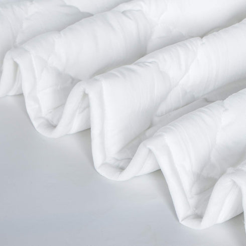 BEDSUM 100% Brushed Microfiber Toddler Comforter 39x47 Inches, Ultra Soft Lightweight Crib Blanket
