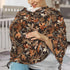 Hunting Camo Leave Baby Car Seat Canopy Nursing Cover for Breastfeeding Multi-Use Infant Carrier Carseat All Season