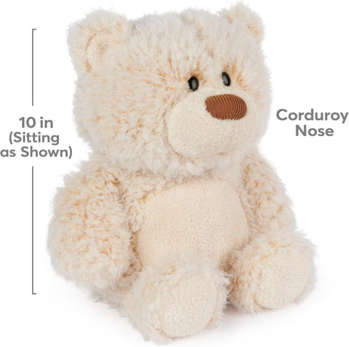 GUND Bubbles Teddy Bear Stuffed Animal, Premium Plush Toy for Ages 1 and Up, Cream, 10”