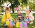 8 Inch (4 Pack) 8" 4Pack The Dreidel Company Massive Translucent Easter Eggs Colorful Bright Easter Eggs Perfect