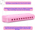 Color Blues Harmonica - Key of C Musical Instrument Toy for Kids, Toddlers, and Beginners