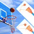 20 Pcs Basketball Hoop Pens - Basketball Party Favors with Blue Pencil Holders, Novelty Pens for Kids Sports Party