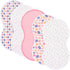 sleepyturtle Pack of 5,Baby Burp Cloths,Soft and Absorbent,Unisex,Easy to Use