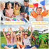 20 PCS Stuffed Croc Bracelet Band, Silicone Charm Bracelet for Kids, Croc Charm Bracelets in Bulk