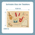 18M+ Freniland Musical Instruments Sound Puzzle for Toddlers, Wooden Music Sound Puzzle, Montessori Educational Toy
