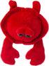 The Petting Zoo Crab Stuffed Animal, Bright Eye Ocean Animals, Red Crab Plush Toy 9 inches