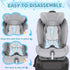 Pinkunn 4 Pcs Gel Car Seat Cooler Pad for Baby, Ice Stroller Cooler Mat for Baby Car Seat, Child Safety Seat