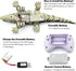 Swimming Tipmant Realistic RC Crocodile Remote Control Fish Boat Electric Animal Water Toy for Pool Lake Kids Birthday