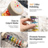 WODI Wooden Rain Stick Montessori Toys for Babies 6-12 Months, Musical Instrument Baby Toys for 1 Year Old