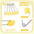 WILLBOND 50 2.2 Inch Pcs Diaper Pins Safety Plastic Head Cloth Diaper Nappy Pins with Locking Closures Stainless Steel