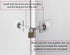 Refrigerator Lock - White Without Padlock