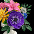 Set (1081PCS) Botanicals Flower Bouquet Building - Includes Hydrangeas, Snapdragons, Peonies & More, Artificial Flower