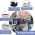 Thinp Stroller Sling Side Bag, Universal Stroller Organizer Cargo Net Strollers Caddy Mesh Storage Bag Strollers